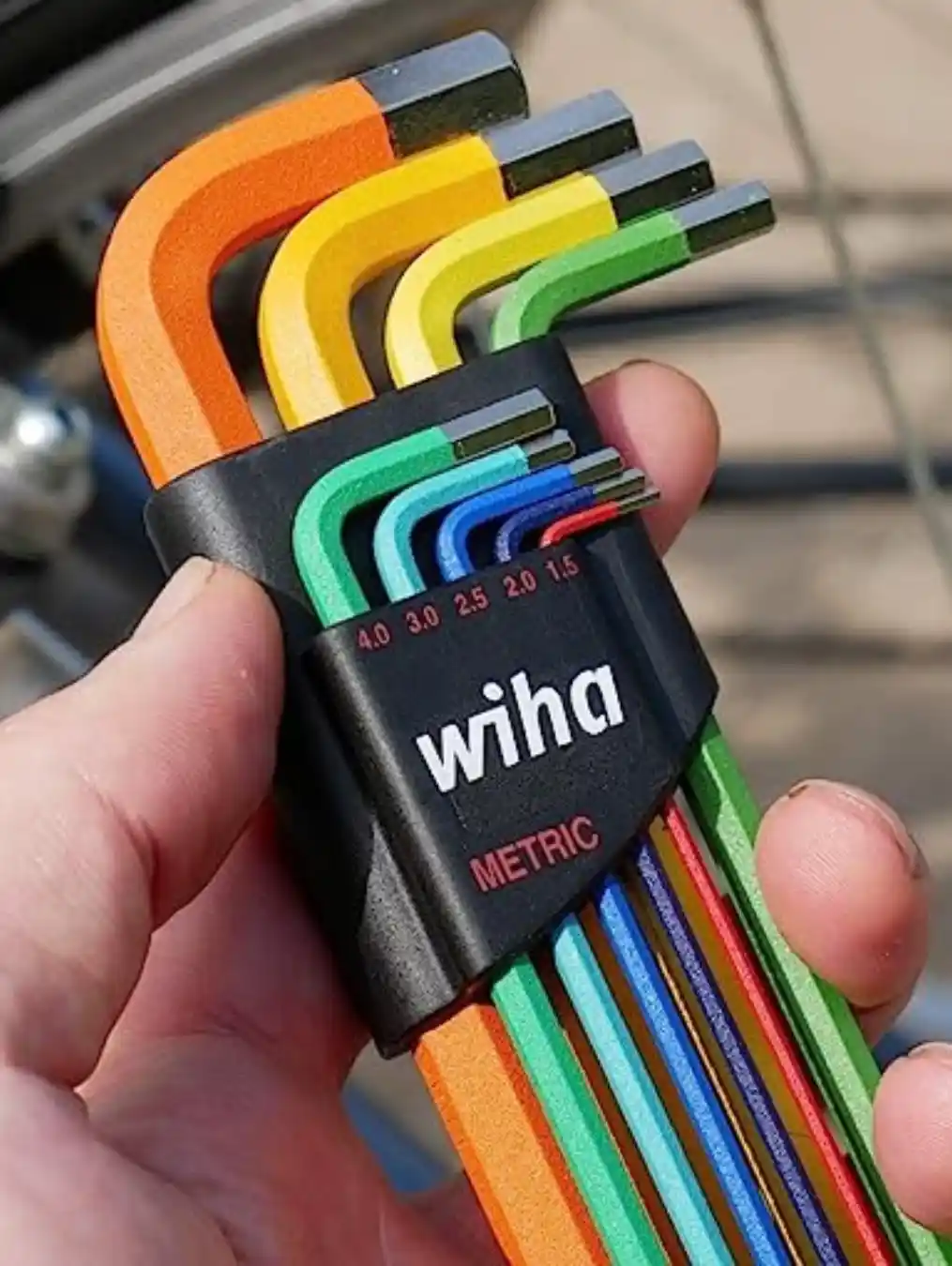 WIHA Ball End Multicolor Hex Key Set