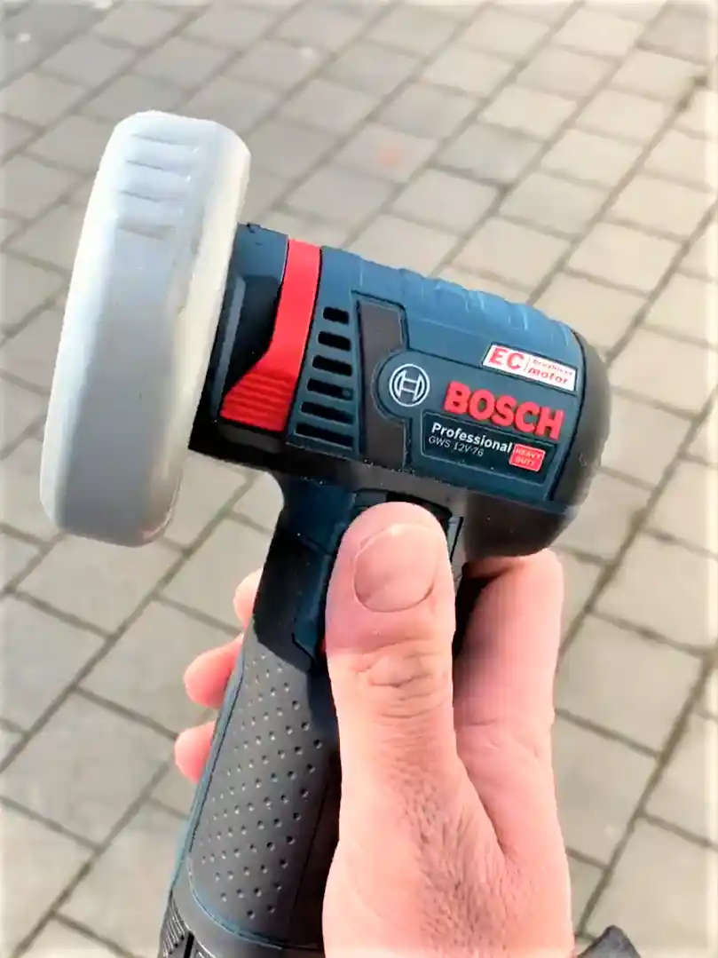 BOSCH GWS 12V-76 Mini Angle Grinder