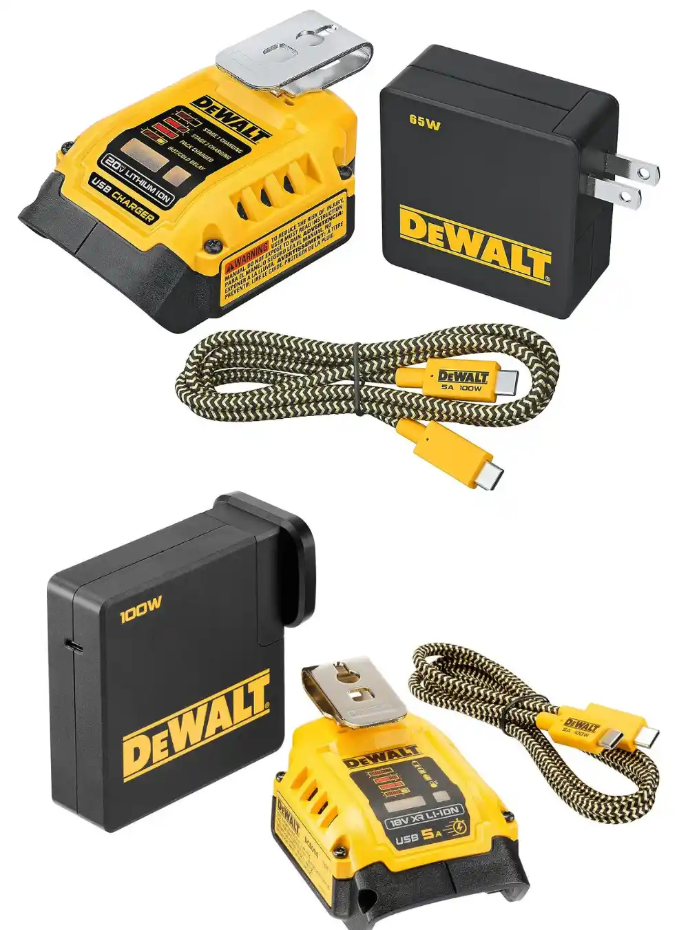 DEWALT USB-C PD Charging Kit