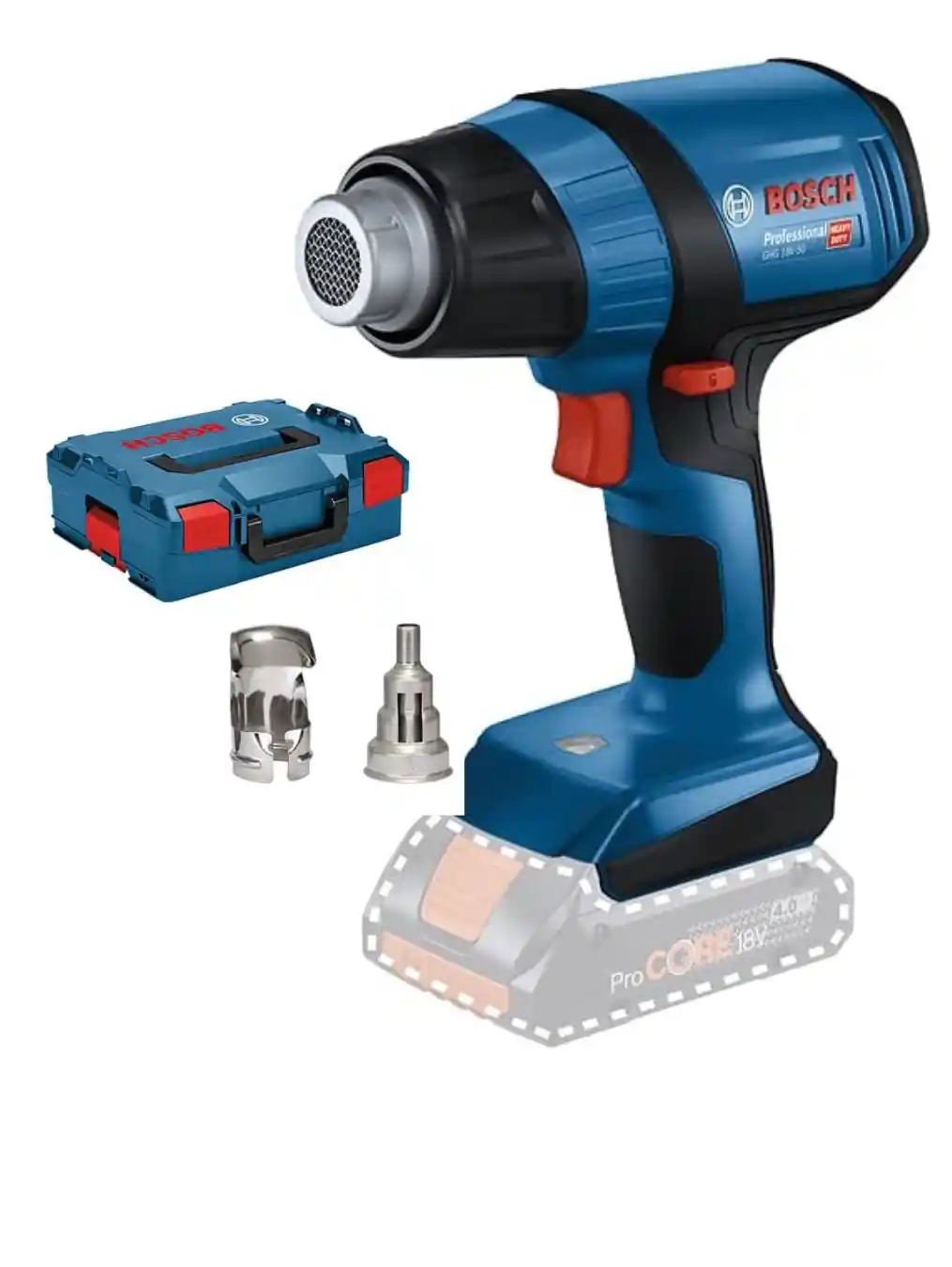 The BOSCH 18V Heat Gun