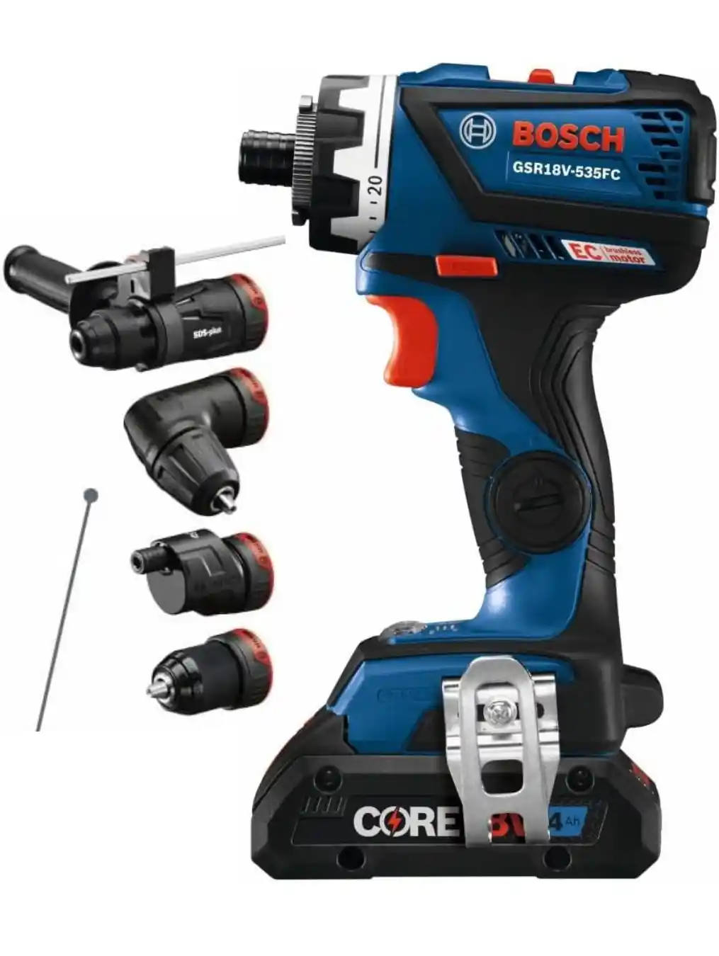 BOSCH GSR Drill/Driver with Attachments