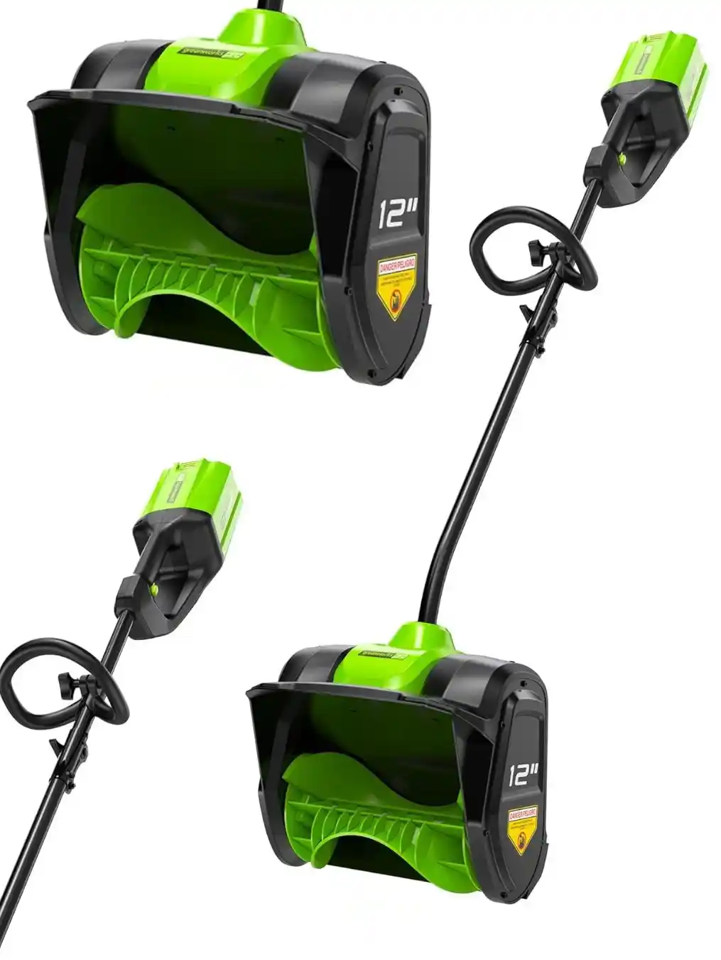 Greenworks 60V 12" Cordless Battery Snow Shovel