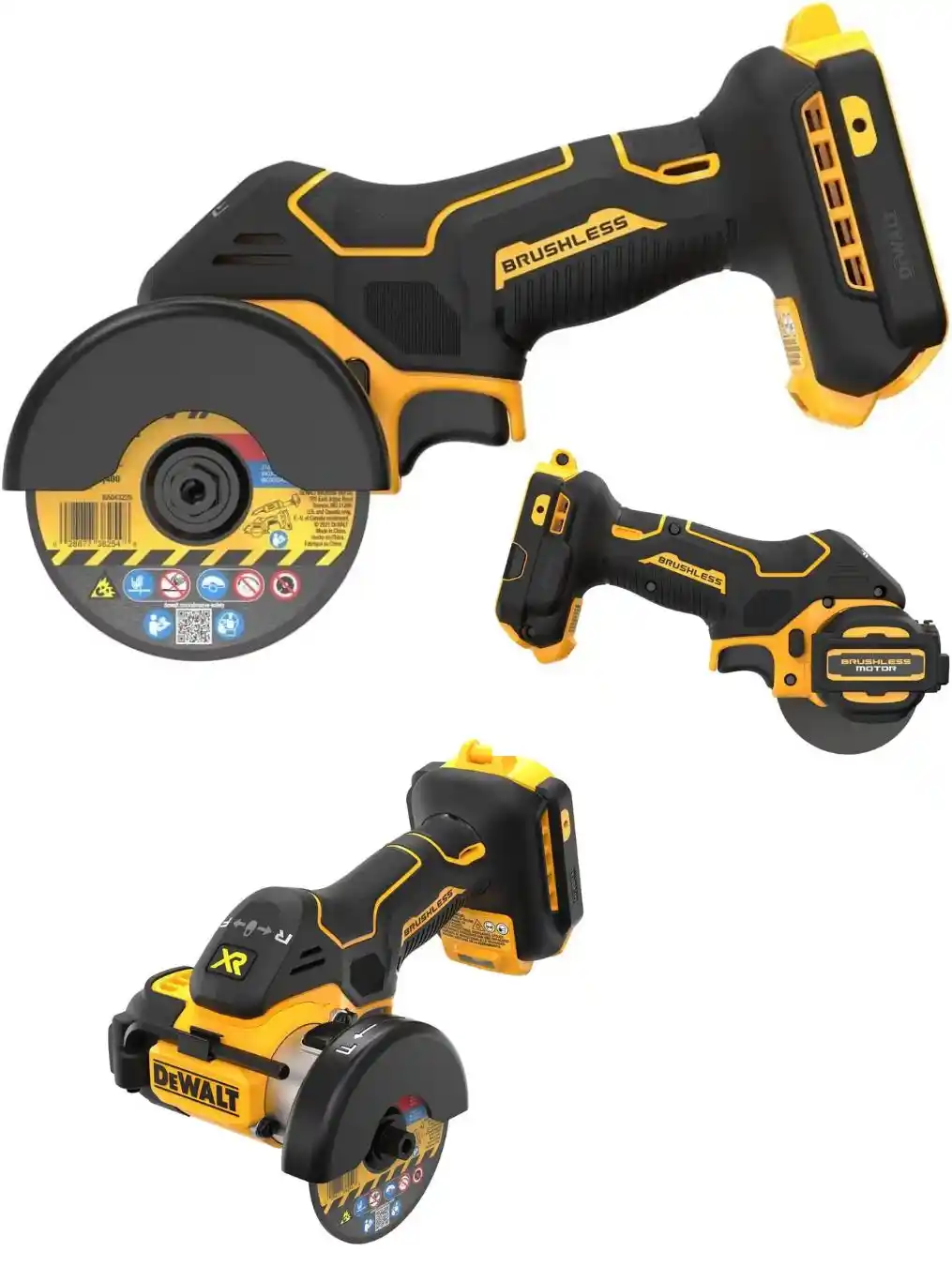 DEWALT 20V MAX XR Brushless 3 in. Cordless Cut-Off Tool
