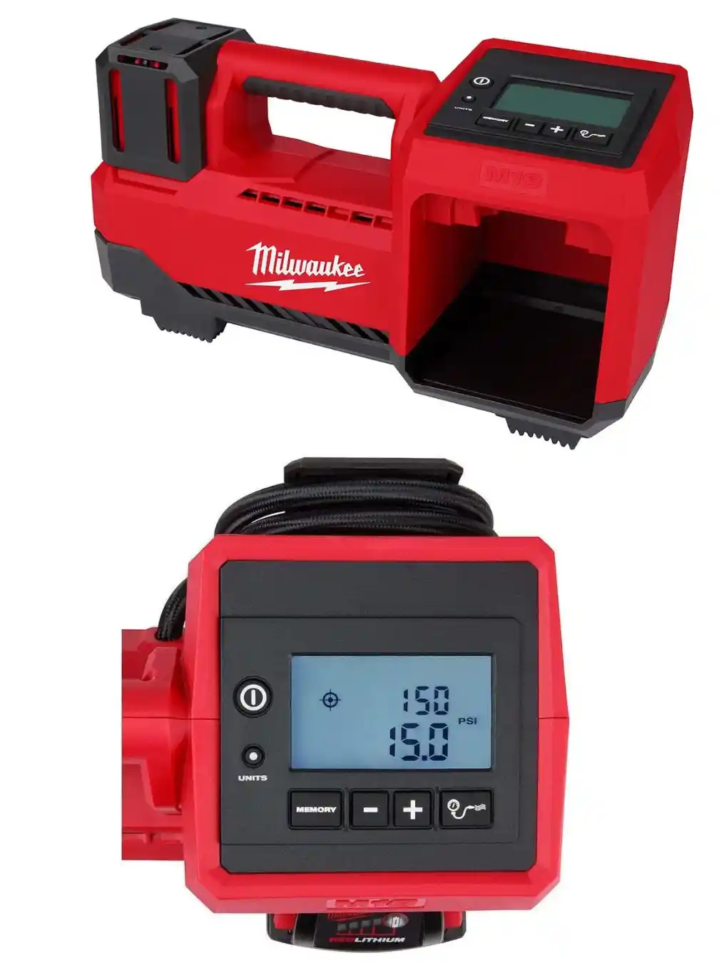 Milwaukee M18 Inflator kit