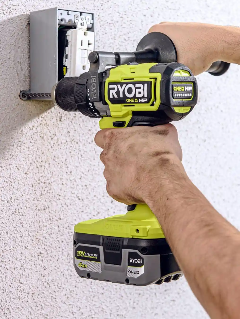 RYOBI ONE+ HP 18V 1 2 in. Hammer Drill Driver