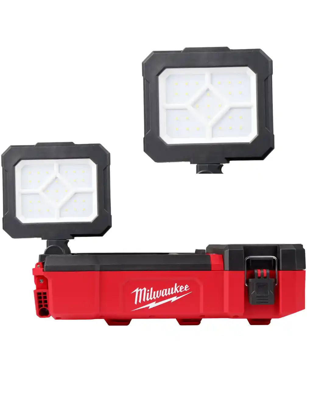 Milwaukee M12 Packout flood light with storage